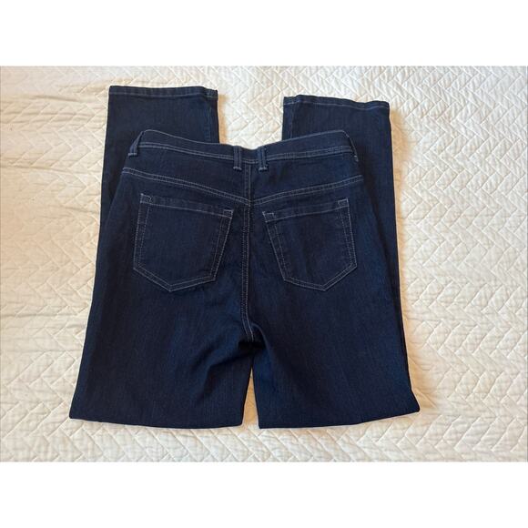 Style & Co Jeans Straight Leg Dark Wash RN#89828 Women Size 4 Petite Small - Picture 3 of 9